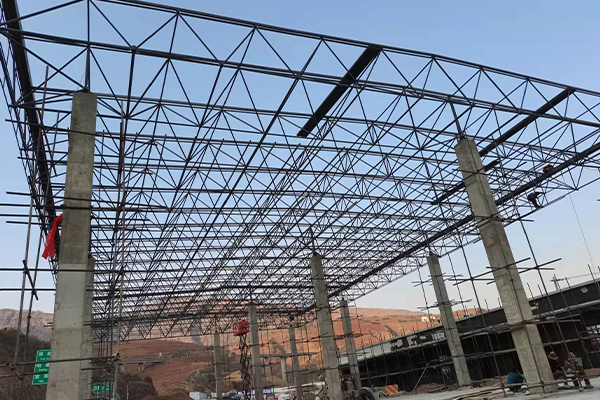 福安钢结构网架图片
