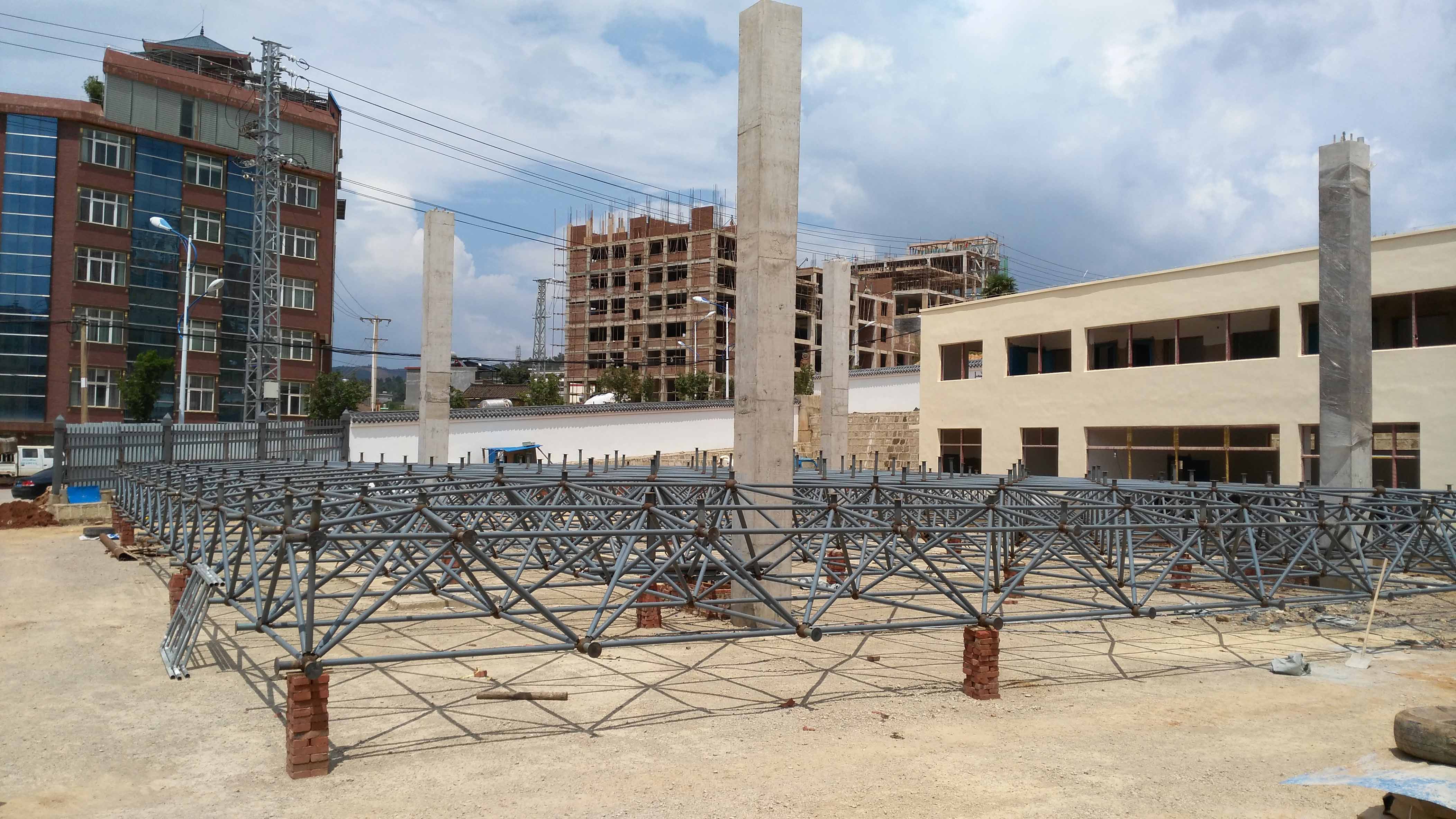 福安小型加油站网架