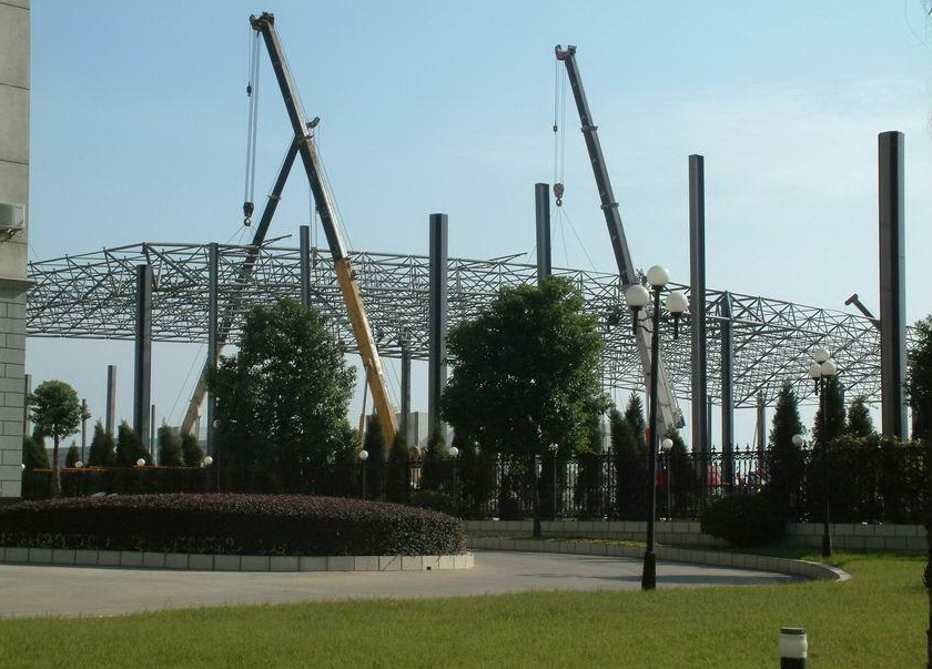 福安加油站罩棚网架