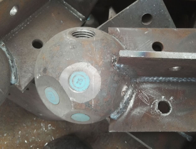 福安螺栓球球塞，网架配件